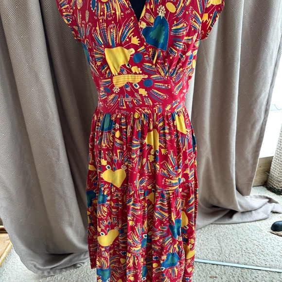 EUC Trashy Diva SILK Sacred Hearts Bonita RARE - Picture 5 of 7